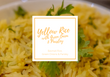 Yellow  Rice with Green Onion & Parsley